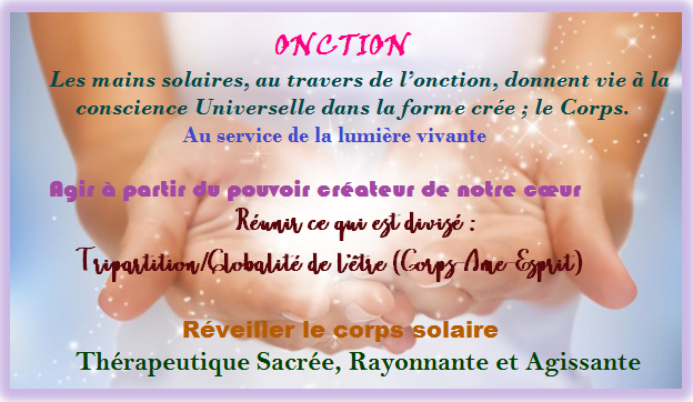 onction soin christal